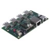 Microchip High-Speed USB 2.0 to 10/100 Ethernet Hub Customer Evaluation Board with LAN9513 EVB9514