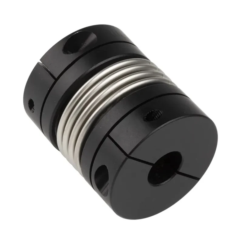 Ruland Aluminum Clamp Flexible Coupler 50.8 mm OD 20 mm x 16 mm Bore 58.7 mm Length MBC51-20-16-A