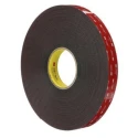 3M VHB Black Double Sided Acrylic Foam Tape 19 mm Width x 33 m Length, 1.1 mm Thick 3M 5952 19mm x 33m