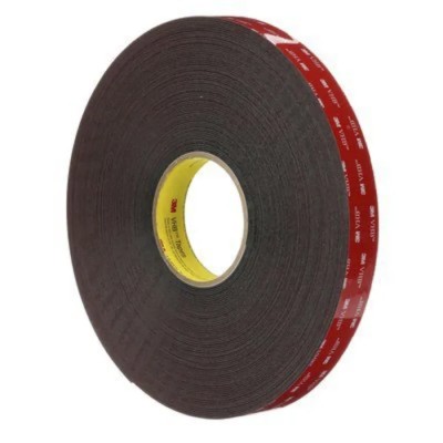 3M VHB Black Double Sided Acrylic Foam Tape 19 mm Width x 33 m Length, 1.1 mm Thick 3M 5952 19mm x 33m