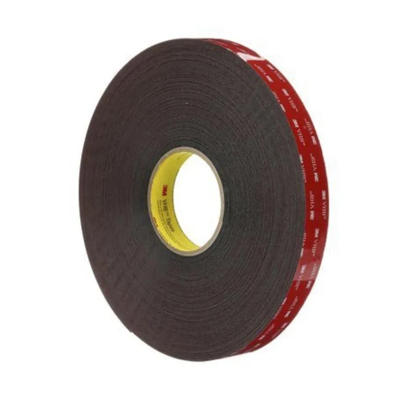 3M VHB Black Double Sided Acrylic Foam Tape 19 mm Width x 33 m Length, 1.1 mm Thick 3M 5952 19mm x 33m