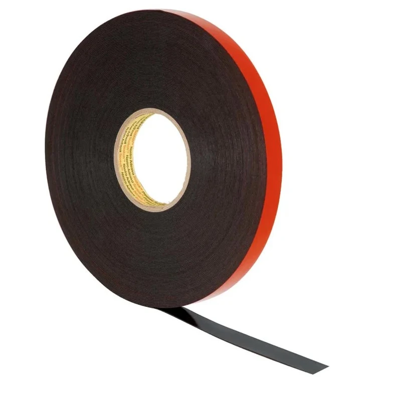 3M VHB Black Foam Tape Acrylic Foam Backing 19mm Width x 33m Length 1.6mm Thickness Model 3M 5962 19mm x 33m
