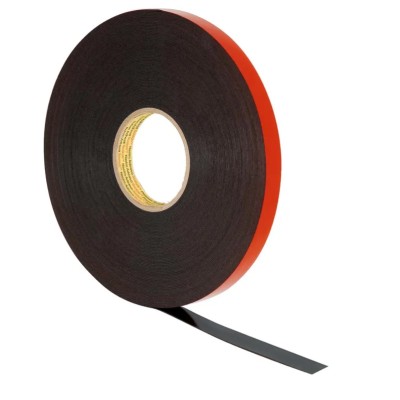 3M VHB Double Sided Acrylic Foam Tape Black 12mm x 33m, 1.6mm Thick 3M 5962 12mm x 33m