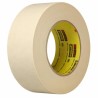 3M Scotch Tan Masking Tape 48mm Width x 55m Length Rubber Adhesive Crepe Paper Backing 202 48mmx50m