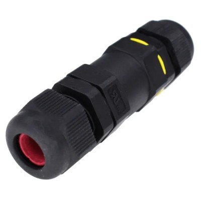 Amphenol Industrial Industrial Circular Connector 2 Contacts Cable Socket Female IP68 450V 20A SC-L-PG12-02-RD