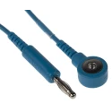 RS PRO ESD Grounding Wrist Strap & Cord Set 1.8m Adjustable Reusable 798-9284
