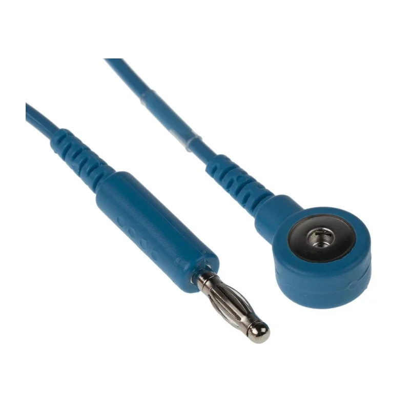 RS PRO ESD Grounding Wrist Strap & Cord Set 1.8m Adjustable Reusable 798-9284