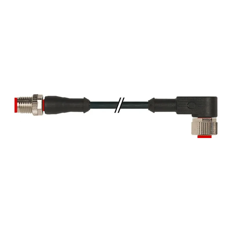 RS PRO Sensor Actuator Cable M12 Male 4 Way Straight to Female 4 Way 2 m 30V DC 174-7882