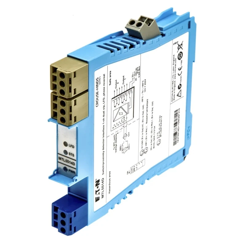 Eaton MTL Series Signal Conditioner Voltage Input Relay Output 230 V AC 40 V DC Supply MTL5514D