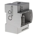 Italtronic Polycarbonate Raspberry Pi Case for use with Raspberry Pi A, Raspberry Pi B Grey Transparent 25.0410000.RPI