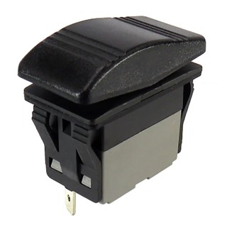 RS PRO SPDT On-Off-On Rocker Switch Panel, Polyamide Housing, 16-20A, IP67, Panel Mount 174-8295