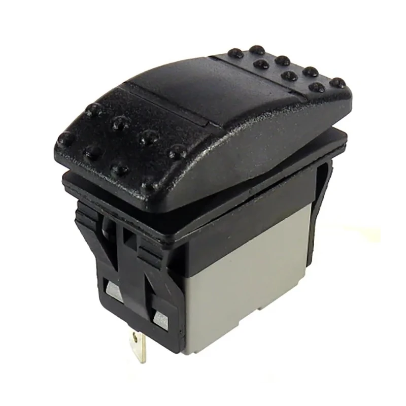 RS PRO SPDT On-Off-On (On)-Off-(On) Rocker Switch Panel 16A 30V DC IP67 21.1x37 mm 174-8334