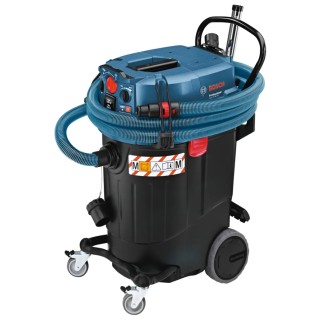 Bosch GAS 55 M AFC Floor Vacuum Cleaner, 240V AC, 1.2kW Power, 40L Capacity, 254mbar Vacuum Pressure 06019C3300