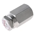 Valsteam ADCA Stainless Steel Air Vent with Female Thread Connections 1/2 in x 1/8 in 21 bar Maximum Operating 345063