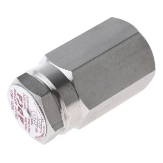 Valsteam ADCA Stainless Steel Air Vent with Female Thread Connections 1/2 in x 1/8 in 21 bar Maximum Operating 345063