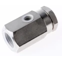 Valsteam ADCA Stainless Steel Air Vent with Female Thread Connections 1/2 in x 1/8 in 21 bar Maximum Operating 345063