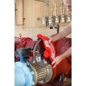 Brady Red 2-Lock Lockout ABS Gate Valve Lockout 9.65 mm CGV-13