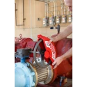 Brady Red 2-Lock Lockout ABS Gate Valve Lockout, 9.65 mm CGV-18