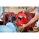 Brady Red 2-Lock Lockout ABS Gate Valve Lockout, 9.65 mm CGV-18