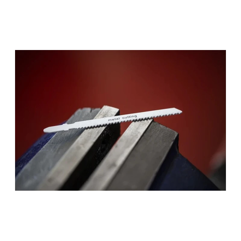 RS PRO Professional Jigsaw Blade Bi-Metal 100 mm Length 5 mm Width 12 Teeth Per Inch Metal Cutting Pack of 5 799-9386