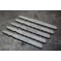 RS PRO 21 Teeth Per Inch High Speed Steel Metal Jigsaw Blade 75 mm Length Set of 5 799-9320