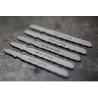 RS PRO 21 Teeth Per Inch High Speed Steel Metal Jigsaw Blade 75 mm Length Set of 5 799-9320