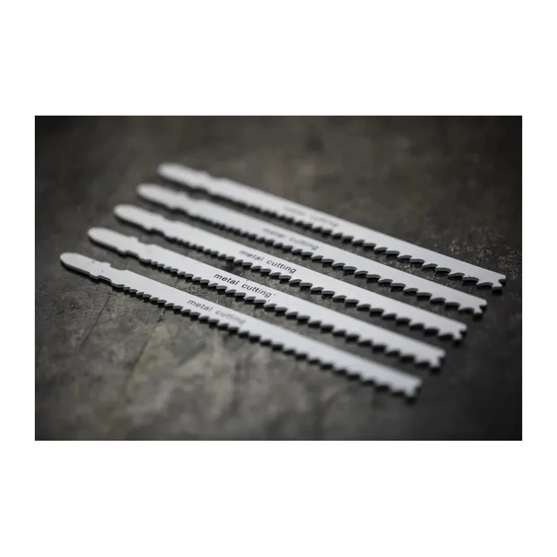 RS PRO Professional Jigsaw Blade Metal Cutting 10 Teeth Per Inch 132 mm Bi-Metal 5 Pieces 799-9332
