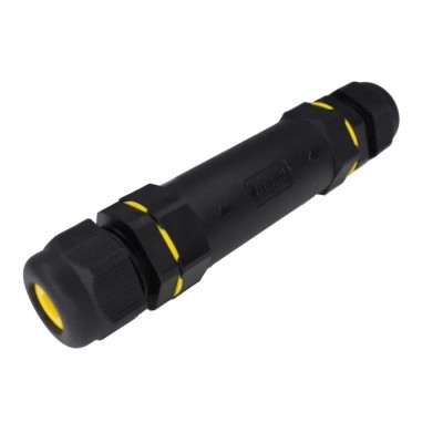 Amphenol Industrial Circular Connector 4 Contacts Cable Socket Female IP68 Nylon Housing 450V 15A SC-L-PG13-04-YW