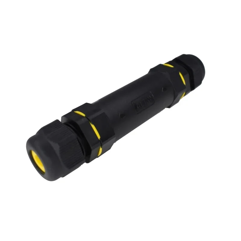 Amphenol Industrial Circular Connector 4 Contacts Cable Socket Female IP68 Nylon Housing 450V 15A SC-L-PG13-04-YW