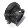 Amphenol Industrial Circular Connector 8 Contacts Front Mount Socket Female IP68 X-LOK Series CD-08PMFS-QC8001