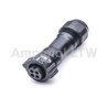 Amphenol Industrial Circular Connector Standard Size 5 Contacts 5A Current IP68 Nylon Housing Female Socket BD-05BFFA-QL8MP0