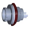 Amphenol Industrial Circular Connector, 3 Contacts, Rear Mount, Standard Size, Socket, Female, IP68, Nylon BB-03RMFS-QC800P