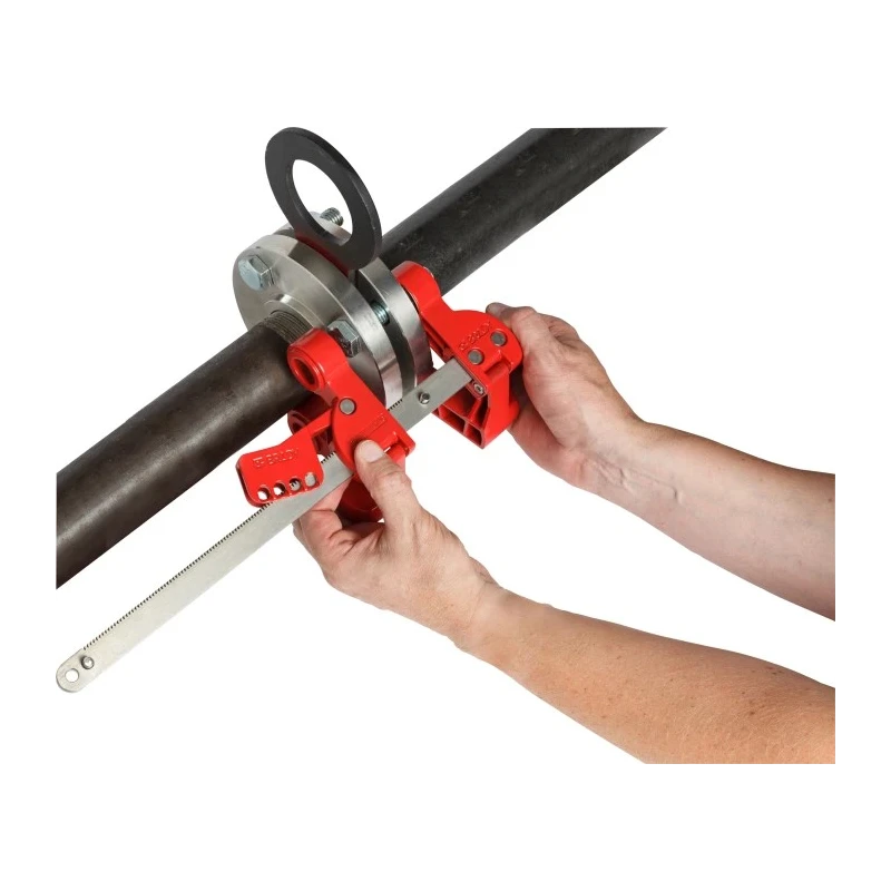 Brady Red 4-Lock Lockout Aluminium, Steel Gate Valve Lockout 7mm Shackle Diameter 149229