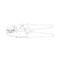 Amphenol Industrial X-LOK Crimp Tool X-Lok Field Installable for X-Lok Crimp Terminals ASST-C-10-W-B