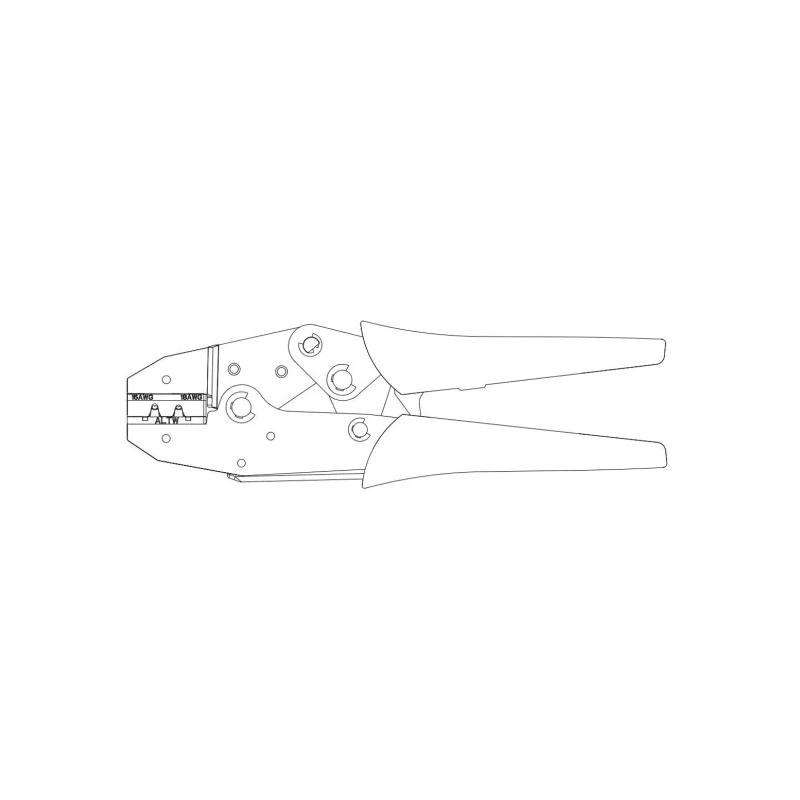 Amphenol Industrial X-LOK Crimp Tool X-Lok Field Installable for X-Lok Crimp Terminals ASST-C-10-W-B