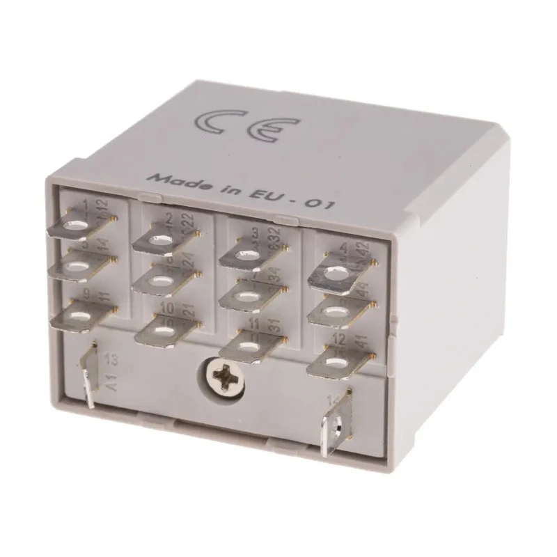 Finder Power Relay 24V DC Coil 12A Switching Current 4PDT Silver Alloy Contacts 56.34.9.024.0000T