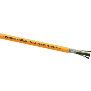 Lapp ÖLFLEX SERVO FD Control Cable 6 Cores 15 AWG 50 m Screened Stranded Polypropylene Sheath 0027959