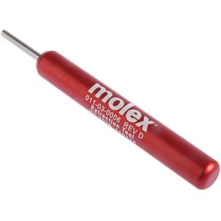 Molex Extraction Tool, HANDTOOL Series, Extraction Tool Contact, 2.36 mm Tip Width, Model 11-03-0006