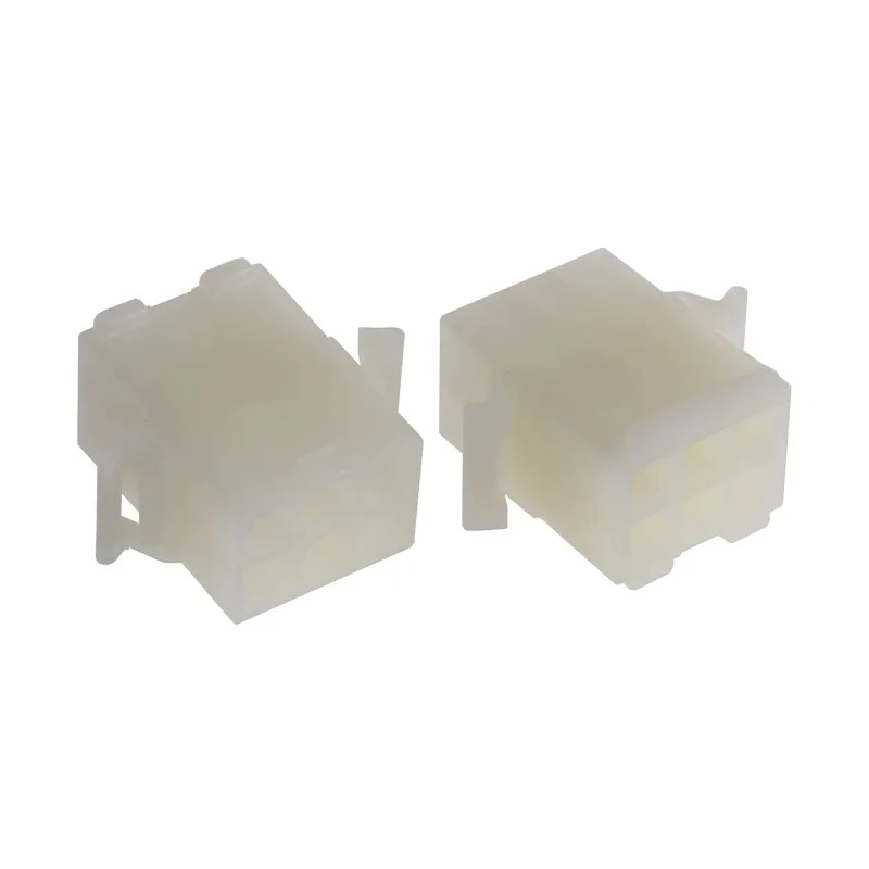 Molex STANDARD 0.093 in Series Straight Panel Housing Plug 6 Contacts 6.7 mm Pitch 2 Row 39-03-6060