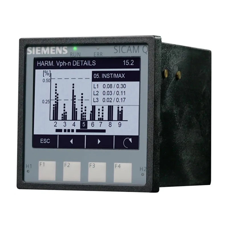 Siemens Power Quality Analyser AC/DC 10A Maximum Current, 690V Maximum Voltage, IEC 61000 Standard 7KG9501-0AA01-2AA1