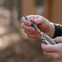 Leatherman 1/4 in Magnetic Slotted Ratchet Screwdriver, 82.8mm Length 931030