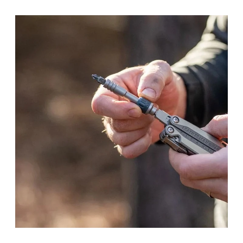 Leatherman 1/4 in Magnetic Slotted Ratchet Screwdriver, 82.8mm Length 931030