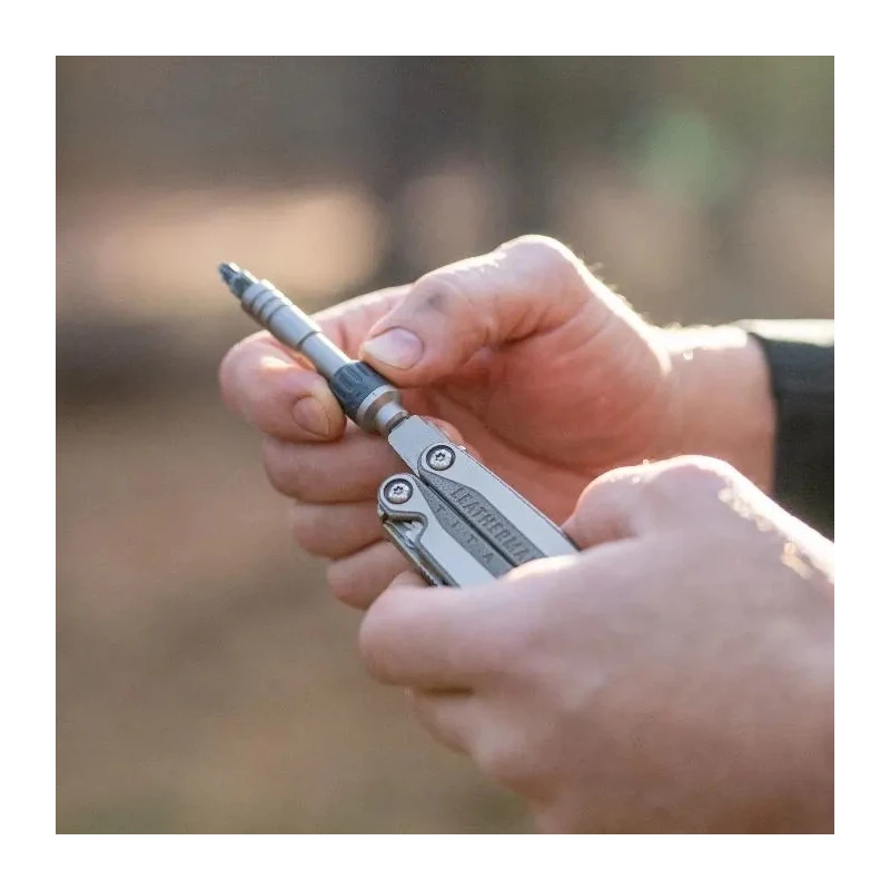 Leatherman 1/4 in Magnetic Slotted Ratchet Screwdriver, 82.8mm Length 931030
