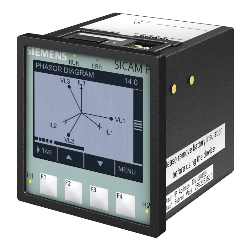 Siemens Power Quality Analyser AC/DC IEC 61000 Standard 55°C Max Operating Temperature 7KG8551-0AA01-2AA0