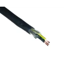Lapp ÖLFLEX ROBUST 215 C Screened Control Cable 3 Cores 18 AWG 50 m Black Polypropylene Sheath 0022718