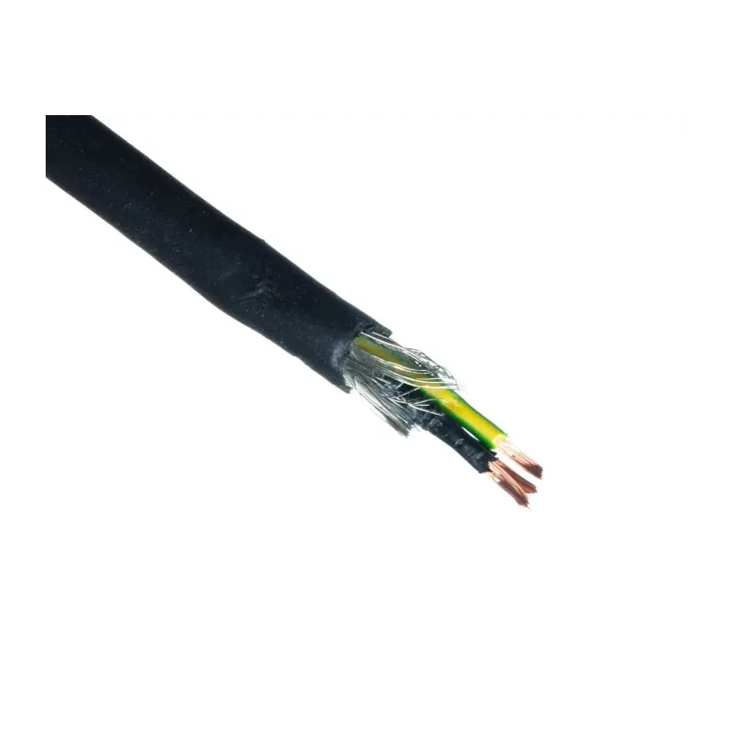 Lapp ÖLFLEX ROBUST 215 C Screened Control Cable 3 Cores 18 AWG 50 m Black Polypropylene Sheath 0022718