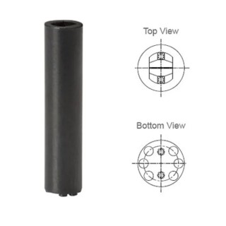 Bivar 5.1 mm Diameter LED Holder with 2 Lead Through Hole Mount for 3 mm & 5 mm LEDs LTM-550