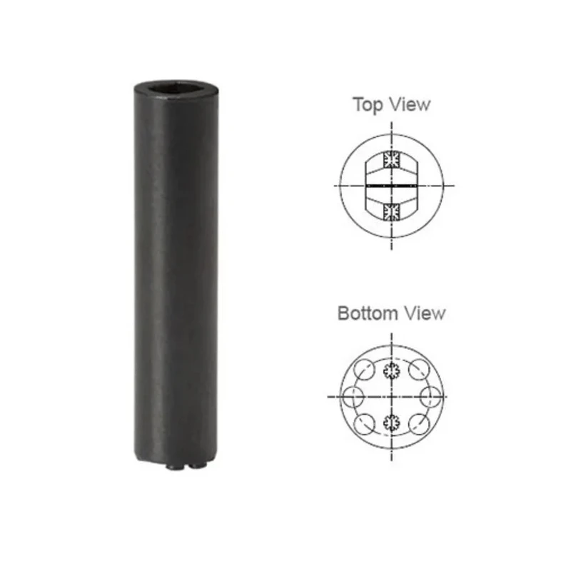 Bivar 5.1 mm Diameter LED Holder with 2 Lead Through Hole Mount for 3 mm & 5 mm LEDs LTM-550