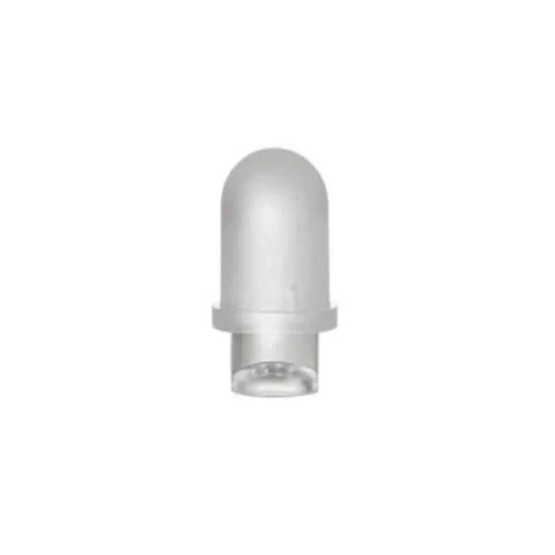 Bivar Panel Mount 1-Way Straight Rigid LED Light Pipe White Lens 3 mm PLP1-125-D