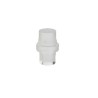 Bivar Panel Mount 1-Way Straight Rigid Black LED Light Pipe 3 mm PLP1-100-FS